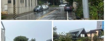 颱風薔琵來襲 花警堅守崗位為民服務