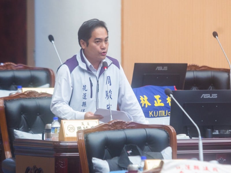 周駿宥「暫列」花蓮縣議員候選人名單