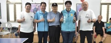 花蓮市老人會市長盃桌球賽熱鬧開打