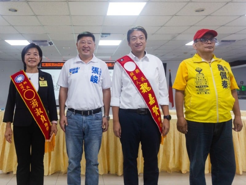 花蓮縣長候選人號次出爐