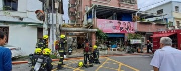 北昌自強路594巷內華廈驚傳火警