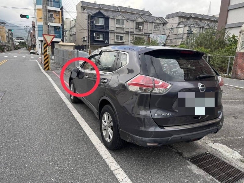 吉安街頭沿街9車後照鏡遭毀損 吉安警調電眼火速鎖定犯嫌送辦