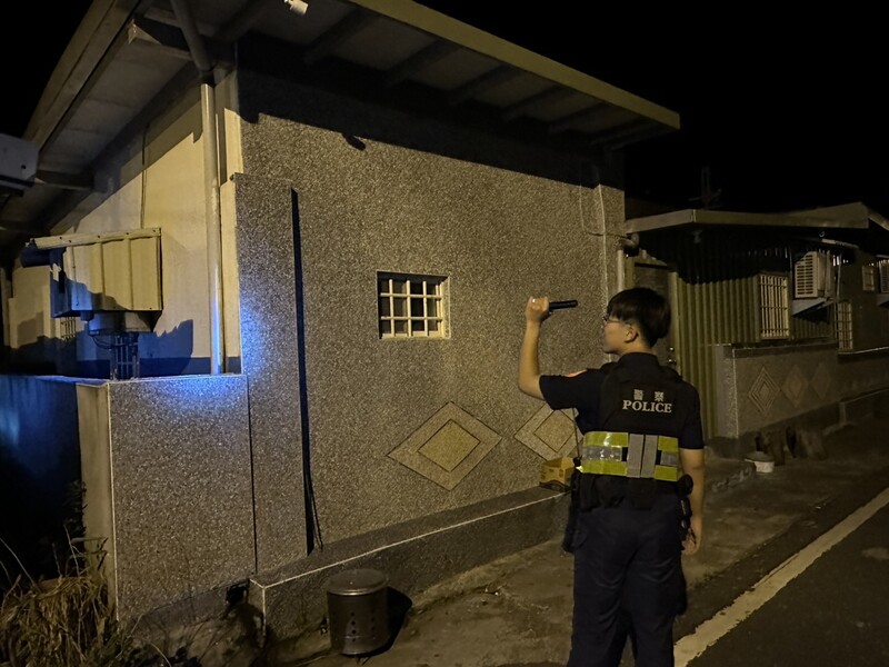太魯閣堰塞湖引發撤離 新城警全天候加強防竊守護財產
