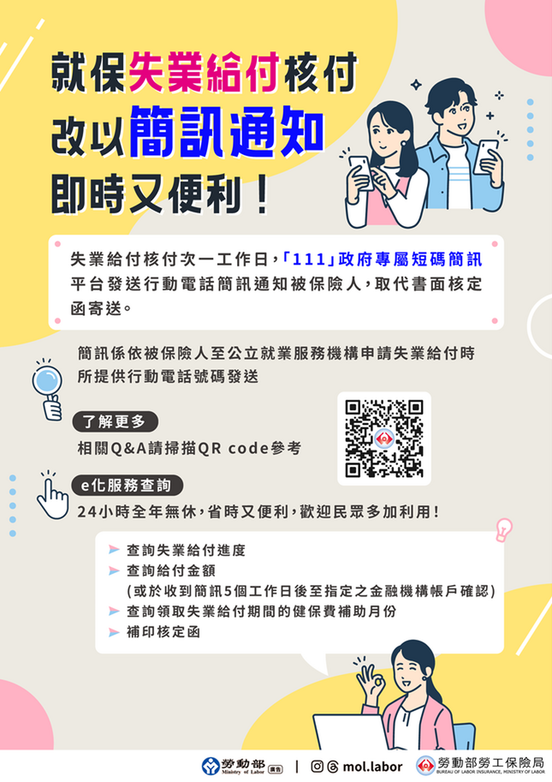 附圖_就保失業給付核付改以簡訊通知-即時又便利_9dc2f.png