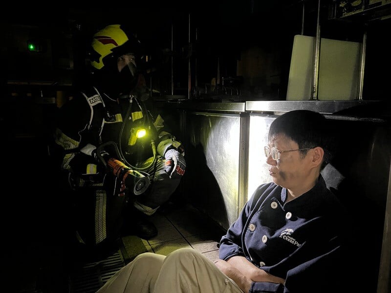 遠雄海洋公園為全面提升對重大事故及災害的整備與應對能力持續推動災防訓練03_0_2e29c.jpg
